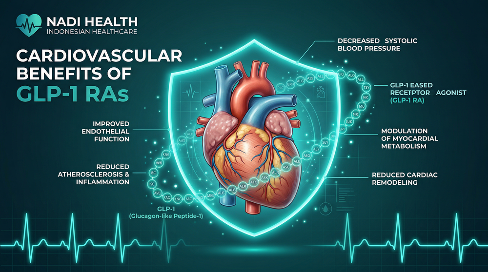 Manfaat kardiovaskular Ozempic GLP-1 — uji klinis SELECT membuktikan pengurangan risiko serangan jantung 20%
