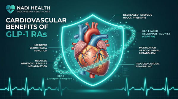 Manfaat kardiovaskular Ozempic GLP-1 — uji klinis SELECT membuktikan pengurangan risiko serangan jantung 20%