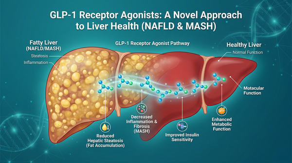 Ozempic dan kesehatan hati — manfaat GLP-1 untuk perlemakan hati NAFLD MASH di Indonesia