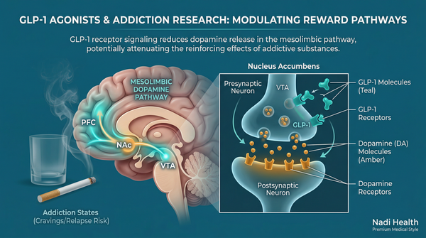 GLP-1 dan kecanduan alkohol — penelitian tentang Ozempic mengurangi craving melalui jalur reward otak